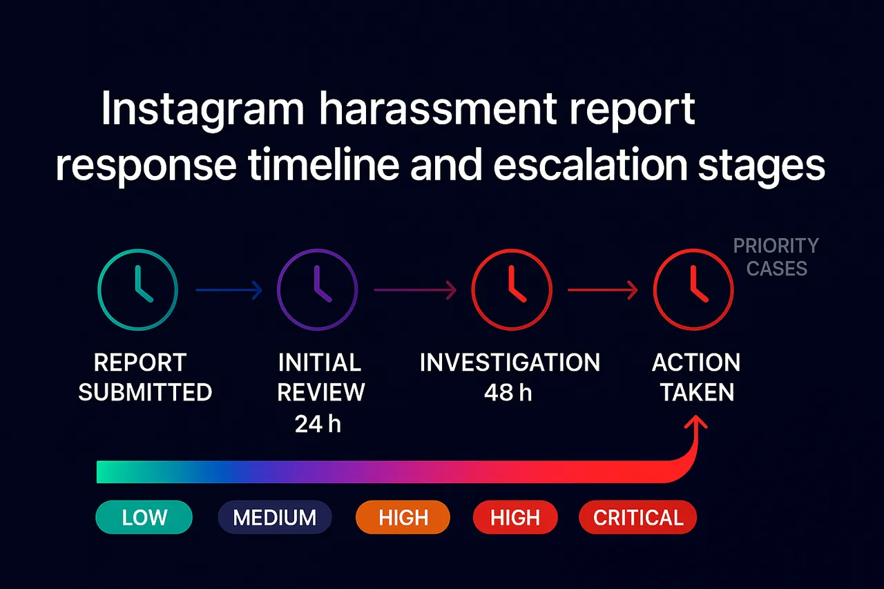 Instagram takedown response timeline — when DMCA, Community Guidelines, and counter-notifications resolve.